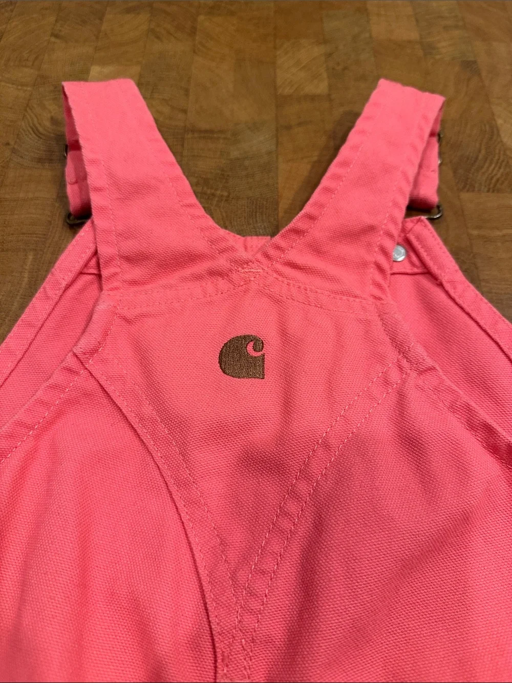Carhartt Toddler Girls Pink Overalls 3t